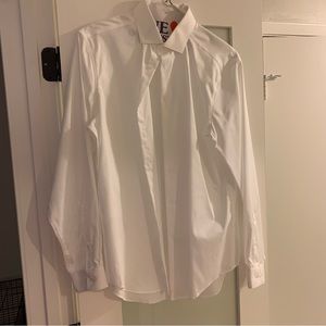 Calvin Klein White button down dress shirt